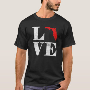 Proud America Citizen Statlig flagga Land Karta Kä T Shirt