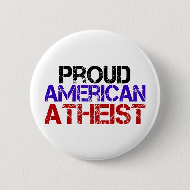 Proud American Atheist Knapp (Framsida)