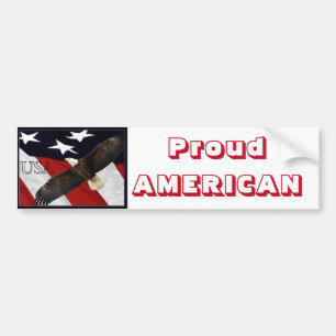 Proud American Bildekal