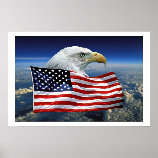 Proud American Eagle Poster (Framsidan)