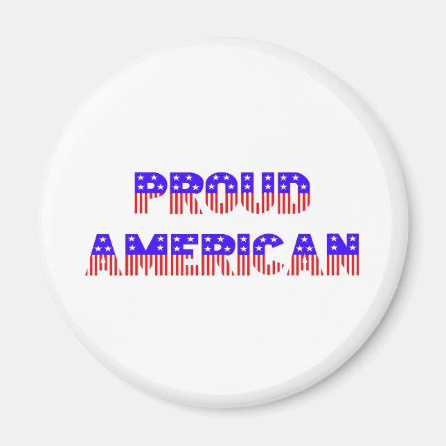 Proud American Magnet (Framsidan)