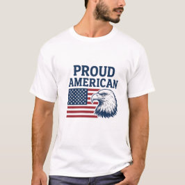 Proud American Manar's T-Shirt - Patriotic Gift