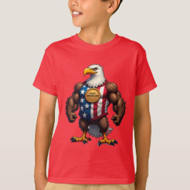 PROUD AMERICAN ÖRN Patriotic T Shirt
