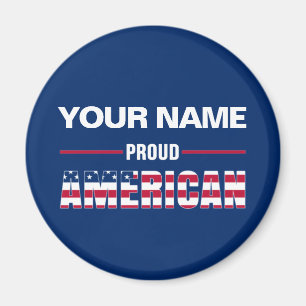 Proud American Personlig Magnet