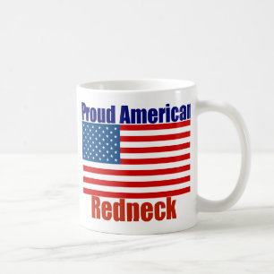 Proud American Rednacke Kaffemugg