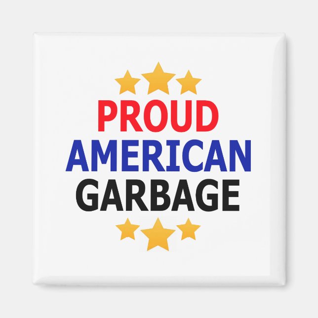 Proud American Sopor Magnet (Framsidan)