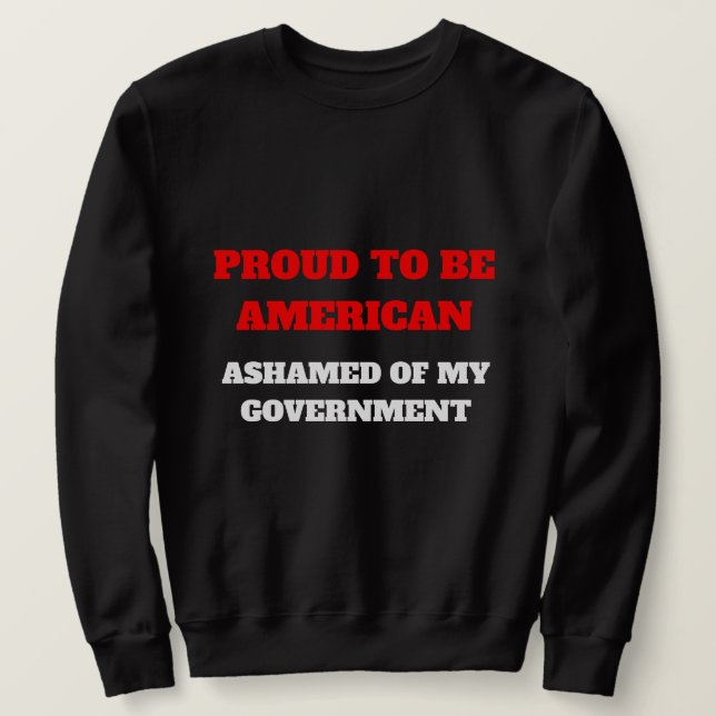 Proud American Sweatshirt (Design framsida)