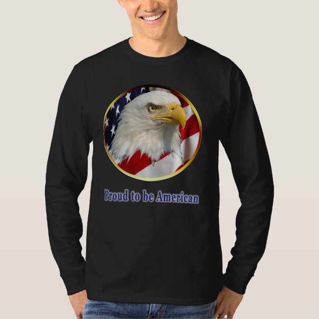 Proud American t-shirt (Framsida)
