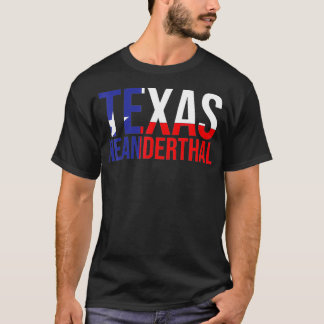 Proud American Teas Neanderthal Thinking Tean Flag T Shirt