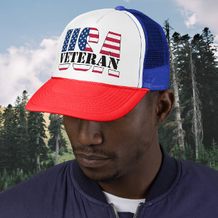 Proud American Veteran Patriotic Baseball Cap Hat Keps