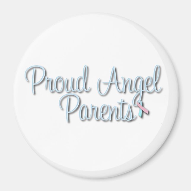 Proud Angel Parents Magnet (Framsidan)