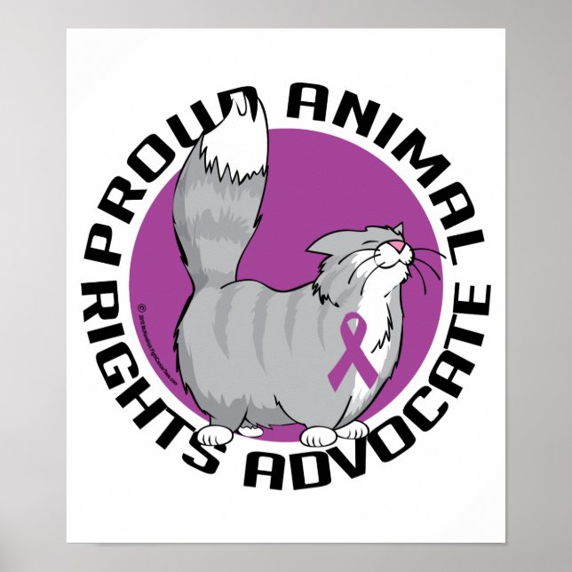 Proud Animal Höger Advocate Poster (Framsidan)