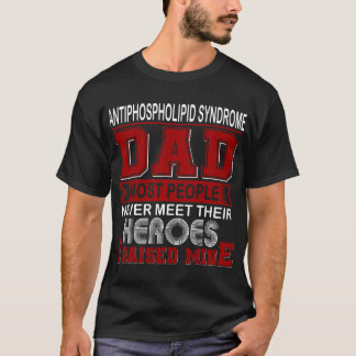 Proud Antifosfolipid Syndrome Pappa I upphöjt gruv T Shirt