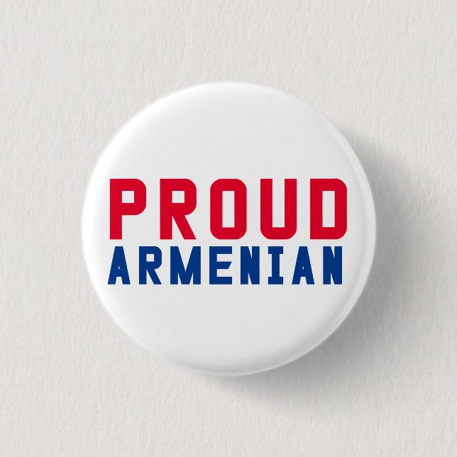 Proud Armenian Knapp (Framsida)