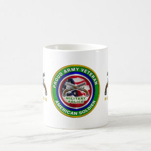 Proud arméns militära polisstyrka Veteran Kaffemugg