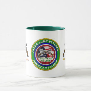 Proud arméns militära polisstyrka Veteran Mugg