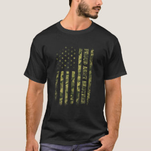 Proud Army Brother Shirt American Flagga Camouflag T Shirt