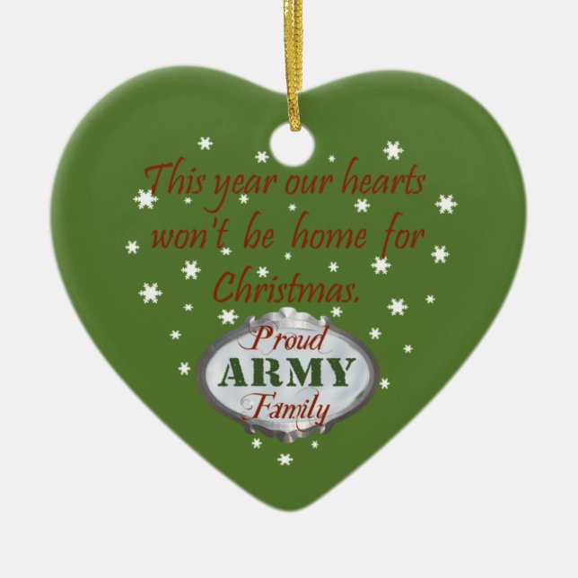 Proud Army Family Ornament (Framsidan)