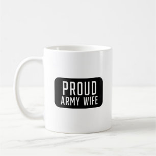 Proud Army-fru Kaffemugg