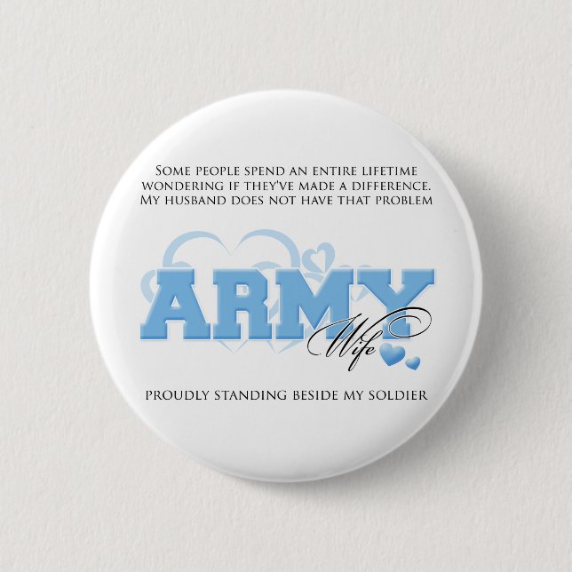 Proud ARMY-fru Knapp (Framsida)