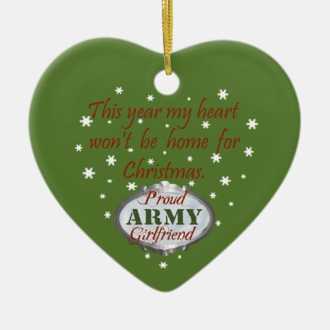 Proud Army Girlkompis Ornament (Framsidan)