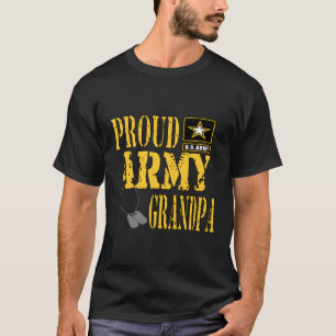 Proud Army Grandpa MiliPride T Shirt