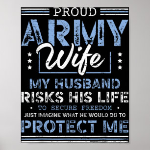 Proud Army Makfe Make som säkrar Freedom Soldier V Poster