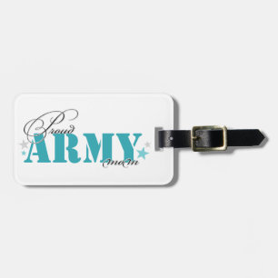 Proud Army Mamma Bagagebricka