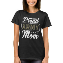 Proud Army Mamma Ladie's T-Shirt