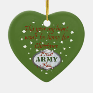 Proud Army Mamma Ornament