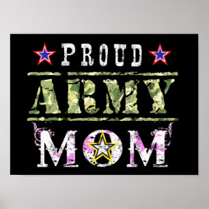 Proud Army Mamma Poster