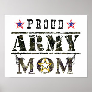 Proud Army Mamma Poster