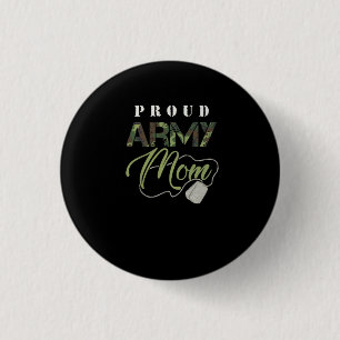 Proud Army Mamma Shirt   T-shirt för akut militär  Knapp