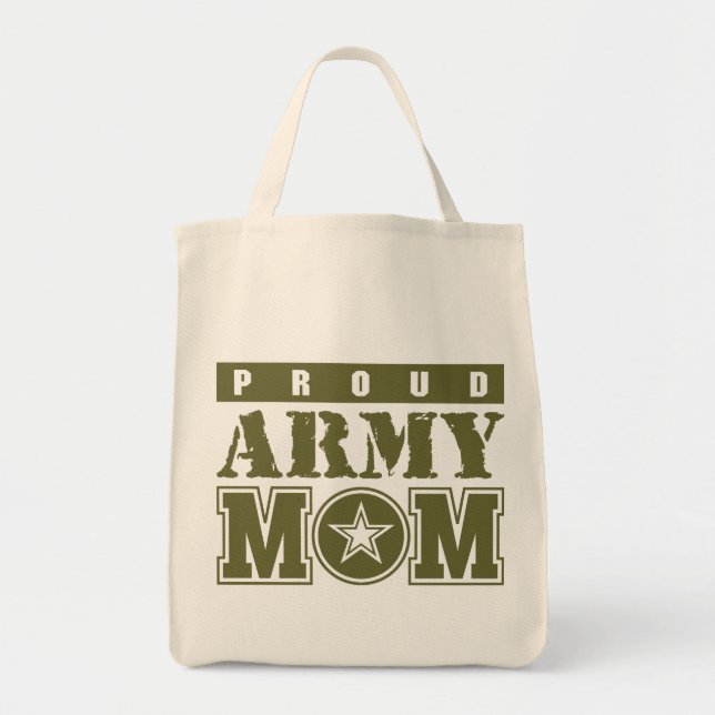 Proud Army Mamma Tygkasse (Framsidan)