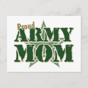 Proud Army Mamma Vykort