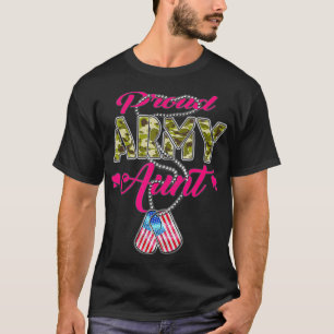 Proud Army Moster Camo US Flagga Hundbrickor Pride T Shirt