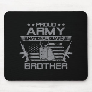 Proud Army National Guard Brother Flagga Usa Milit Musmatta