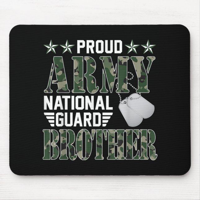 Proud Army National Guard Brother Military Family Musmatta (Framsidan)