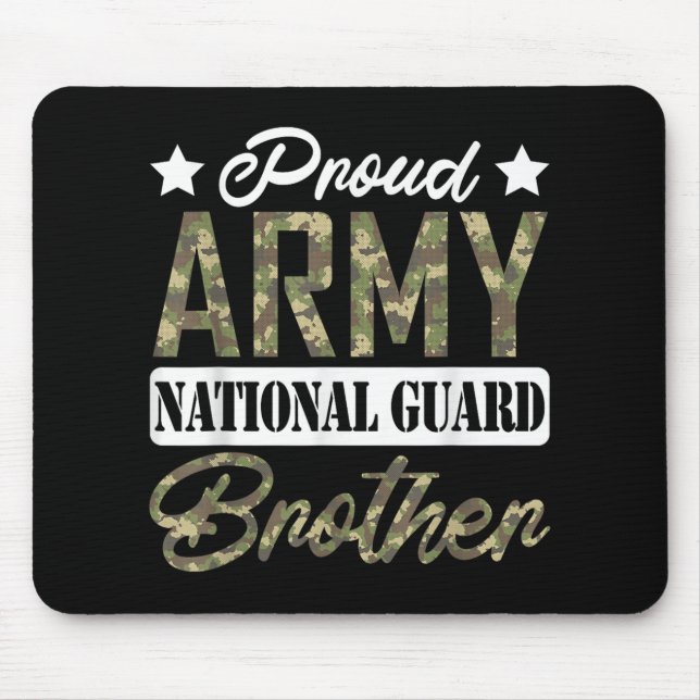 Proud Army National Guard Brother Military Family Musmatta (Framsidan)