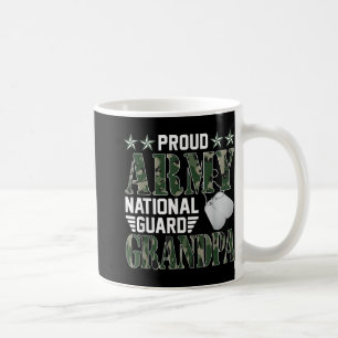 Proud Army National Guard Grandpa-arméfamiljen Kaffemugg