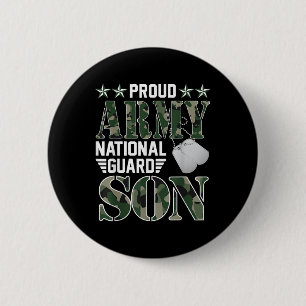 Proud Army National Guard Son Militärfamilj Vete Knapp