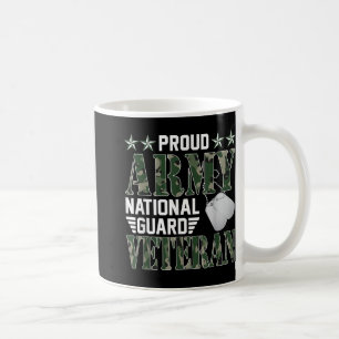 Proud Army National Guard Veteran Military Family Kaffemugg