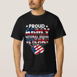 PROUD ARMY NATIONAL GUARD VETERAN T SHIRT