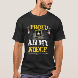 Proud Army Niece Shirt Military Veteran Pri T Shirt