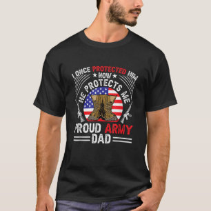 Proud Army Pappa Pappa av en armésoldat T Shirt
