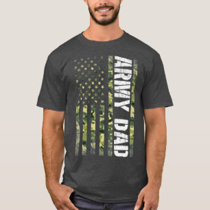 Proud Army Pappa United Stater USA flagga Gift for T Shirt