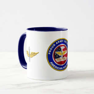 Proud Army Veteran Aviation Soldier Mugg
