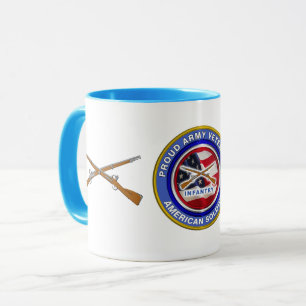 Proud Army Veteran Infantry Soldier Mugg