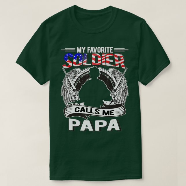 Proud Armys Grandma Military Pride (11) T Shirt (Design framsida)