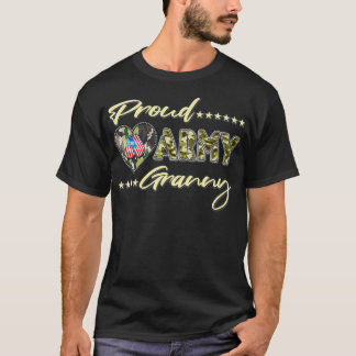 Proud Armys Grandma Military Pride (49) T Shirt